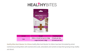 Healthy Bites Nutri Booster Kitten Treats 65g - 65G - Shopivet.com