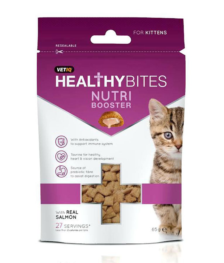 Healthy Bites Nutri Booster Kitten Treats 65g - 65G - Shopivet.com