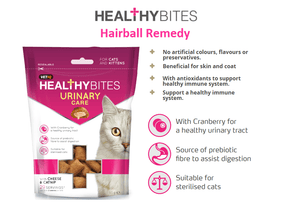 Healthy Bites Urinary Care Cat & Kitten Treats 65g - 65G - Shopivet.com