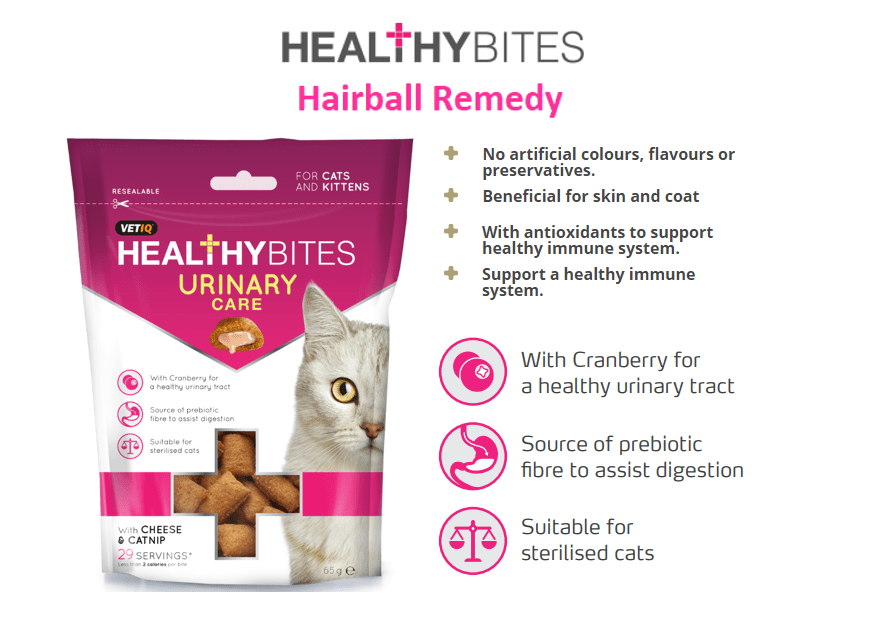 Healthy Bites Urinary Care Cat & Kitten Treats 65g - 65G - Shopivet.com