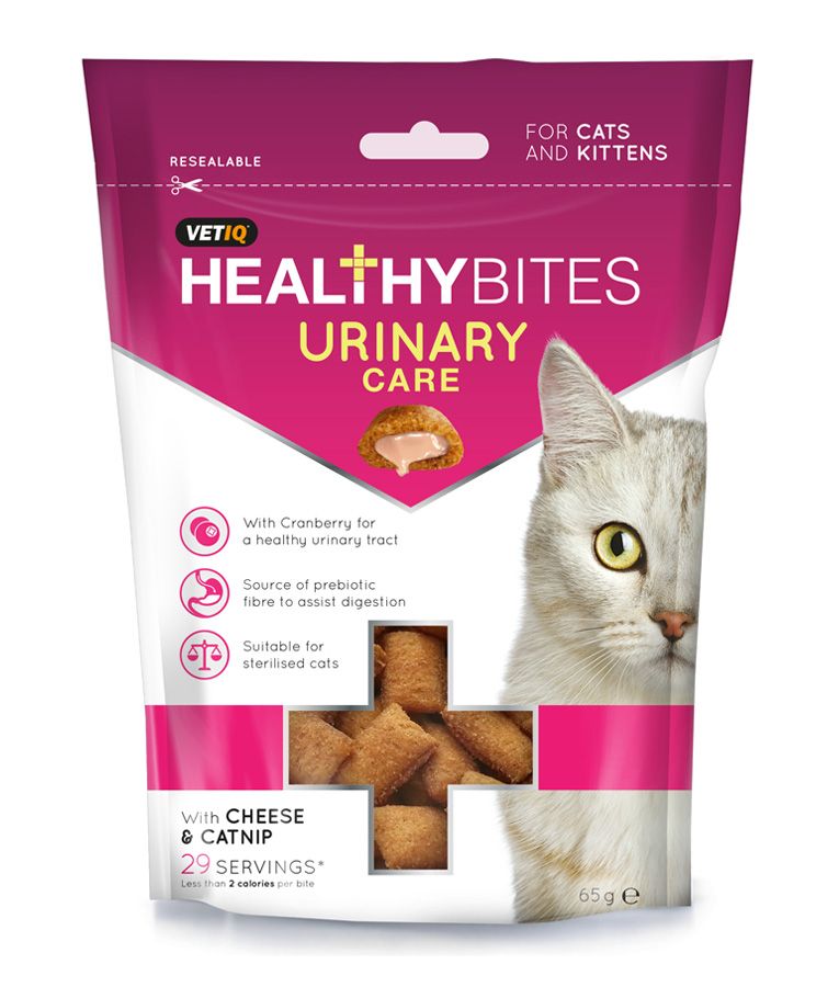 Healthy Bites Urinary Care Cat & Kitten Treats 65g - 65G - Shopivet.com