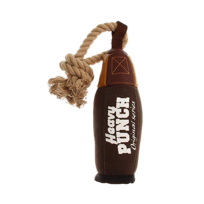Heavy Punch “Punching Bag” with Squeaker - Shopivet.com