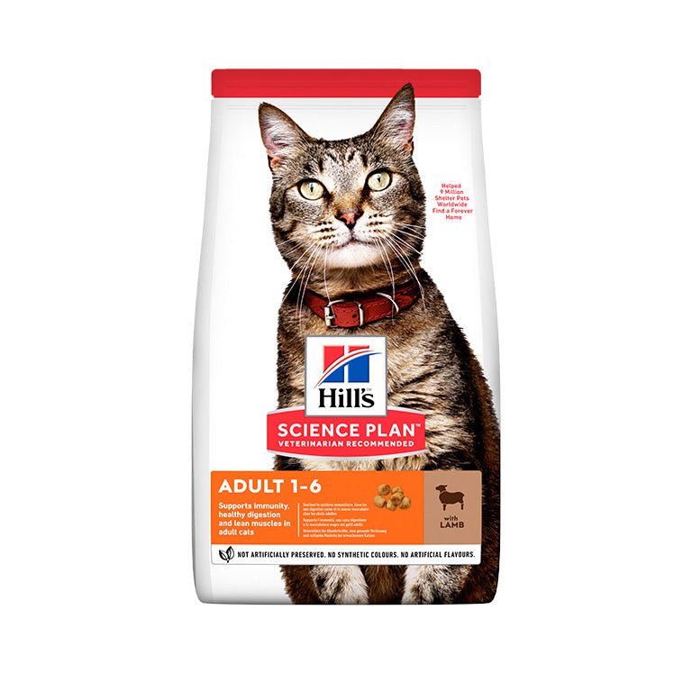 Hill’s Science Plan Adult Cat Food With Lamb (1.5kg) - Shopivet.com