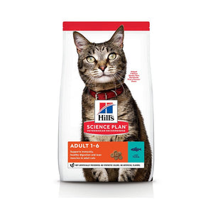 Hill’s Science Plan Adult Cat Food With Tuna (3kg) - Shopivet.com