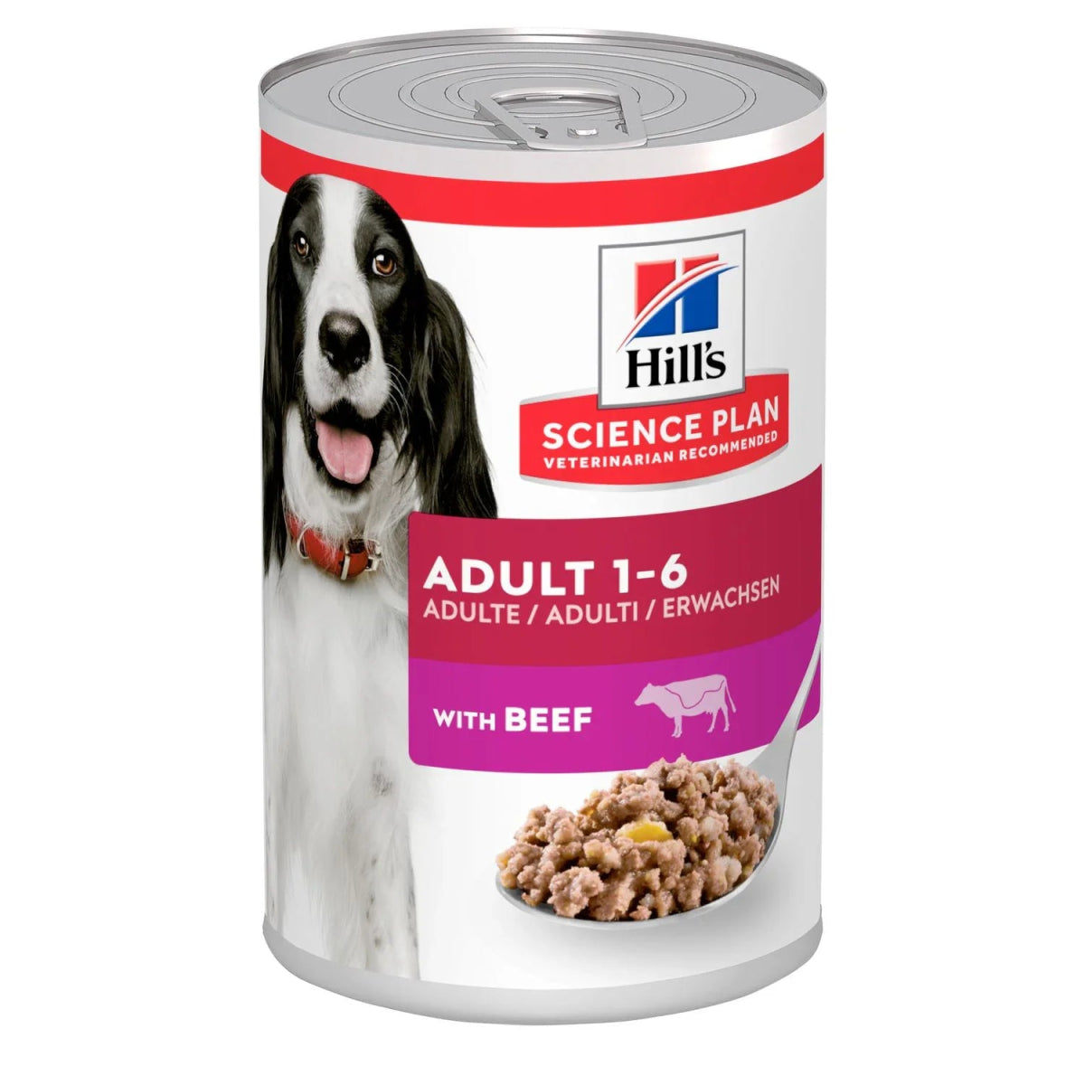 Hill’s Science Plan Adult Dog Food with Beef (12x370g) - Shopivet.com