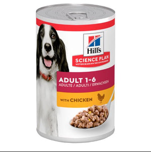 Hill’s Science Plan Adult Dog Food With Chicken (12x370g) - Shopivet.com