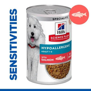 Hill’s Science Plan Hypoallergenic Adult Dry wet Food with Salmon (12x363g) - Shopivet.com