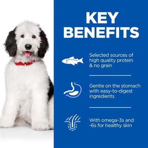 Hill’s Science Plan Hypoallergenic Large Breed Adult Dry Dog Food with Salmon (12kg) - Shopivet.com