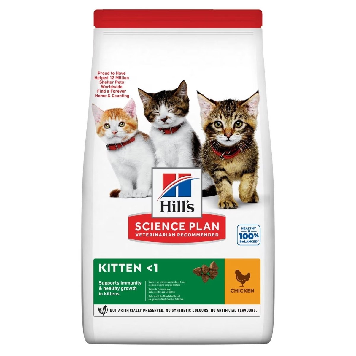 Hill’s Science Plan Kitten Food With Chicken (7kg) - Shopivet.com
