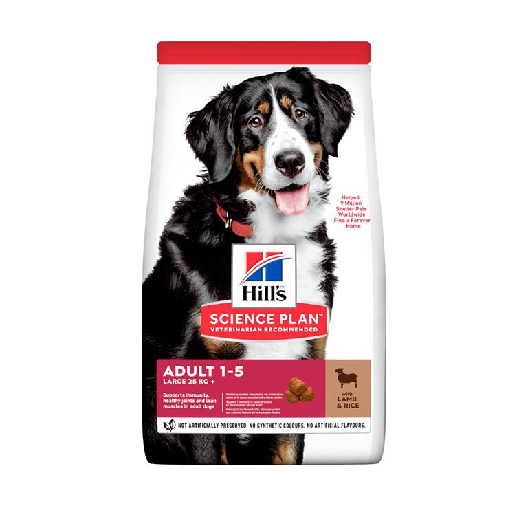 Hill’s Science Plan Large Breed Adult Dog Food With Lamb&Rice (14kg) - Shopivet.com