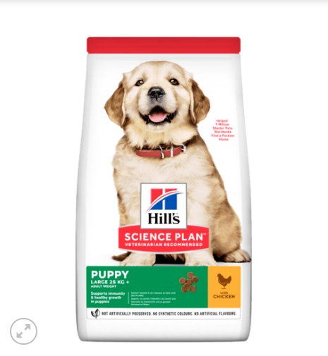 Hill’s Science Plan Large Breed Puppy Food With Chicken Value Pack (16kg) - Shopivet.com