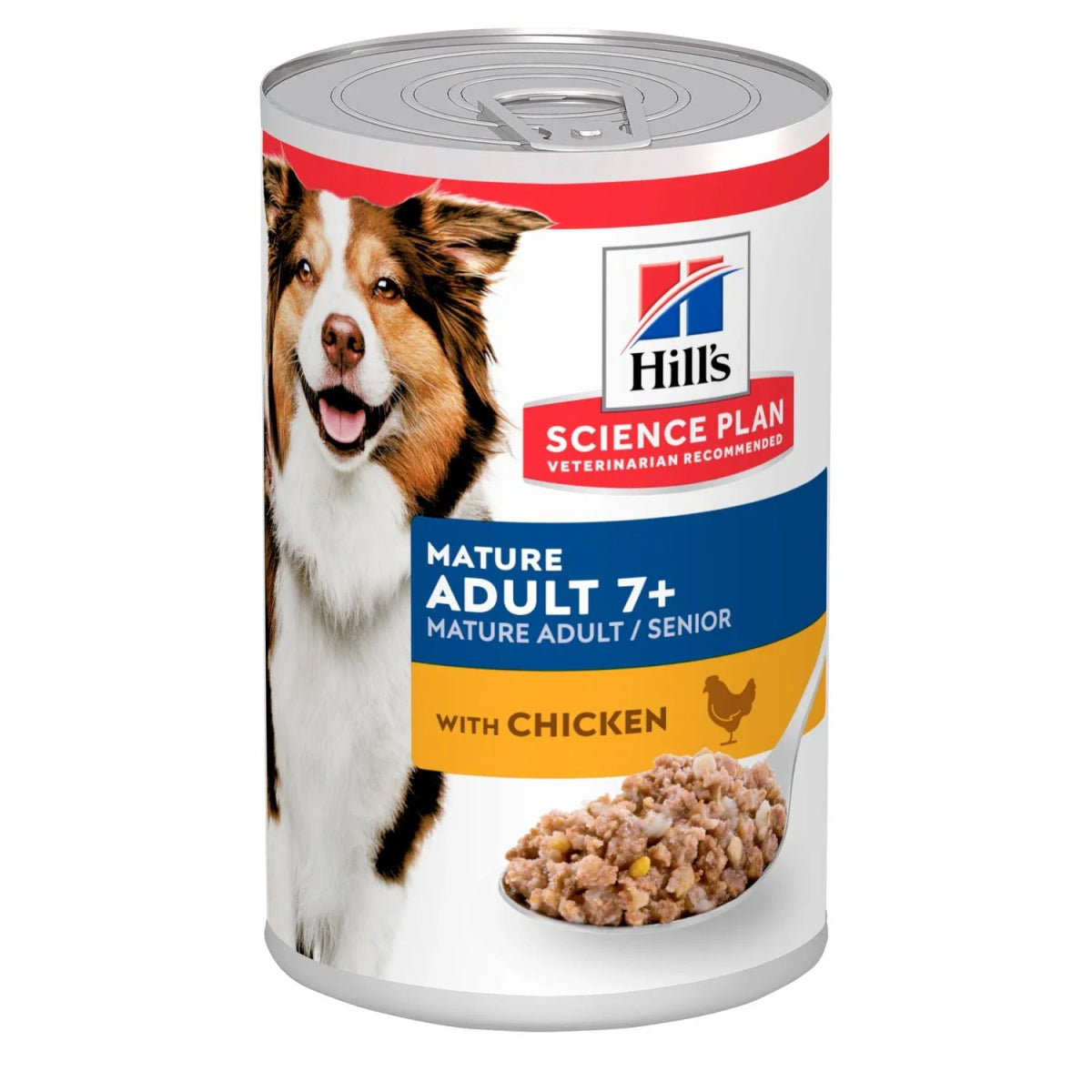 HILL’S SCIENCE PLAN Mature Adult 7+ Dog Food with Chicken (12x370g) - Shopivet.com
