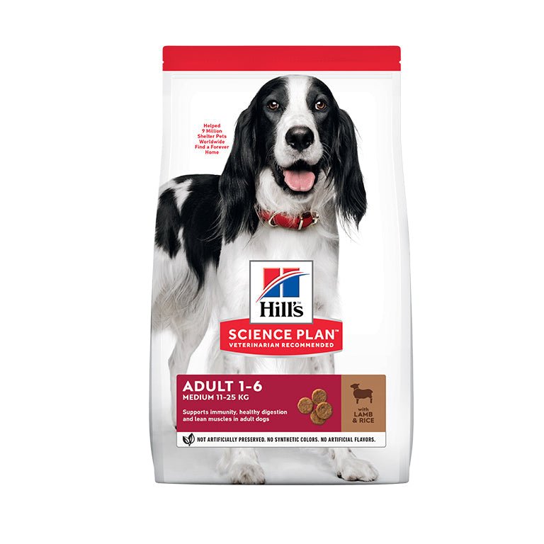 Hill’s Science Plan Medium Adult Dog Food With Lamb & Rice (2.5kg) - Shopivet.com