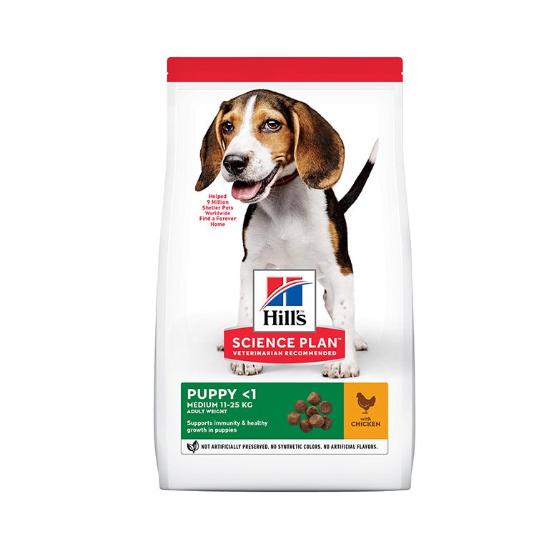 Hill’s Science Plan Medium Puppy Food With Chicken (800g) - Shopivet.com