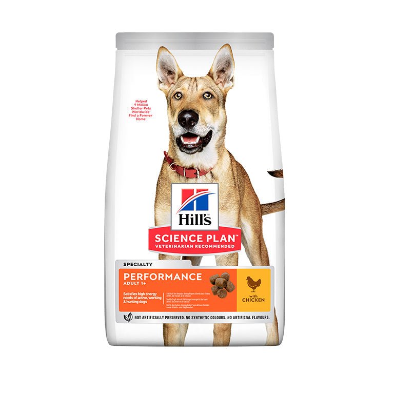 Hill’s Science Plan Performance Adult Dog Food With Chicken (14kg) - Shopivet.com