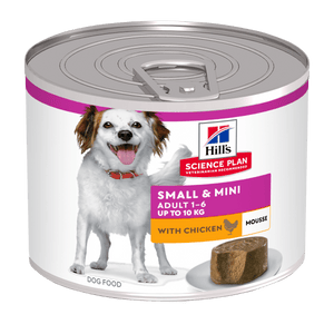 Hill’s Science Plan Small and Mini Adult Dog Mousse (12x200g) - Shopivet.com