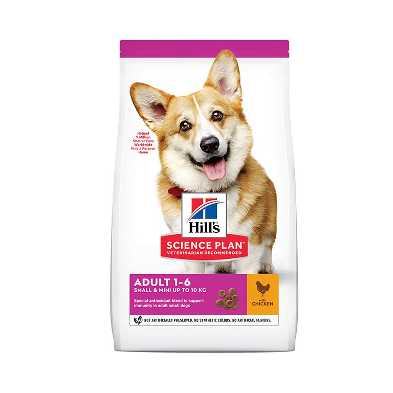 Hill’s Science Plan Small & Mini Adult Dog Food With Chicken (1.5kg) - Shopivet.com