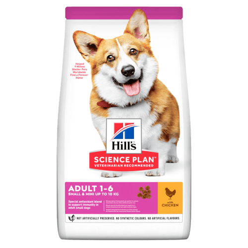 Hill’s Science Plan Small & Mini Adult Dog Food With Chicken(10kg) - Shopivet.com