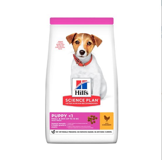 Hill’s Science Plan Small & Mini Puppy Food With Chicken 1.5kg - Shopivet.com