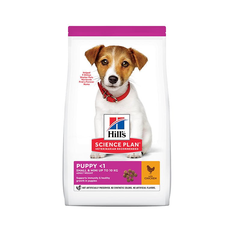 Hill’s Science Plan Small & Mini Puppy Food With Chicken (300g) - Shopivet.com