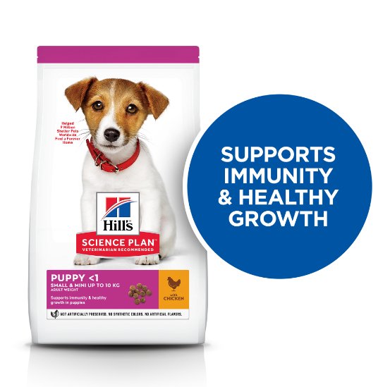 Hill’s Science Plan Small & Mini Puppy Food With Chicken (3kg) - Shopivet.com