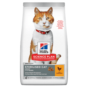 Hill’s Science Plan Sterilised Cat Adult With Chicken (10kg) - Shopivet.com