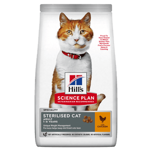 Hill’s Science Plan Sterilised Cat Adult With Chicken (3kg) - Shopivet.com