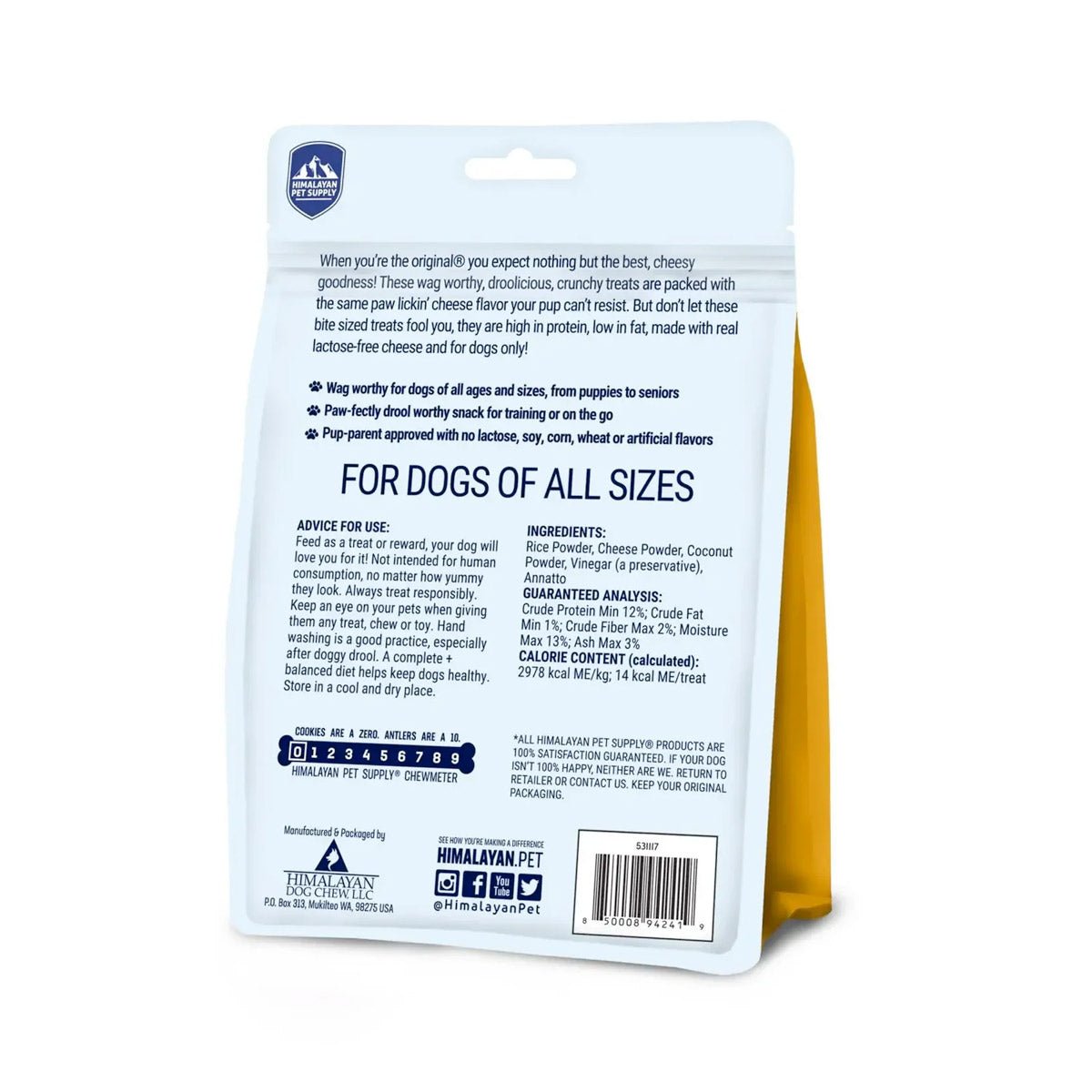 Himalayan Barkeetos – Cheese - Shopivet.com