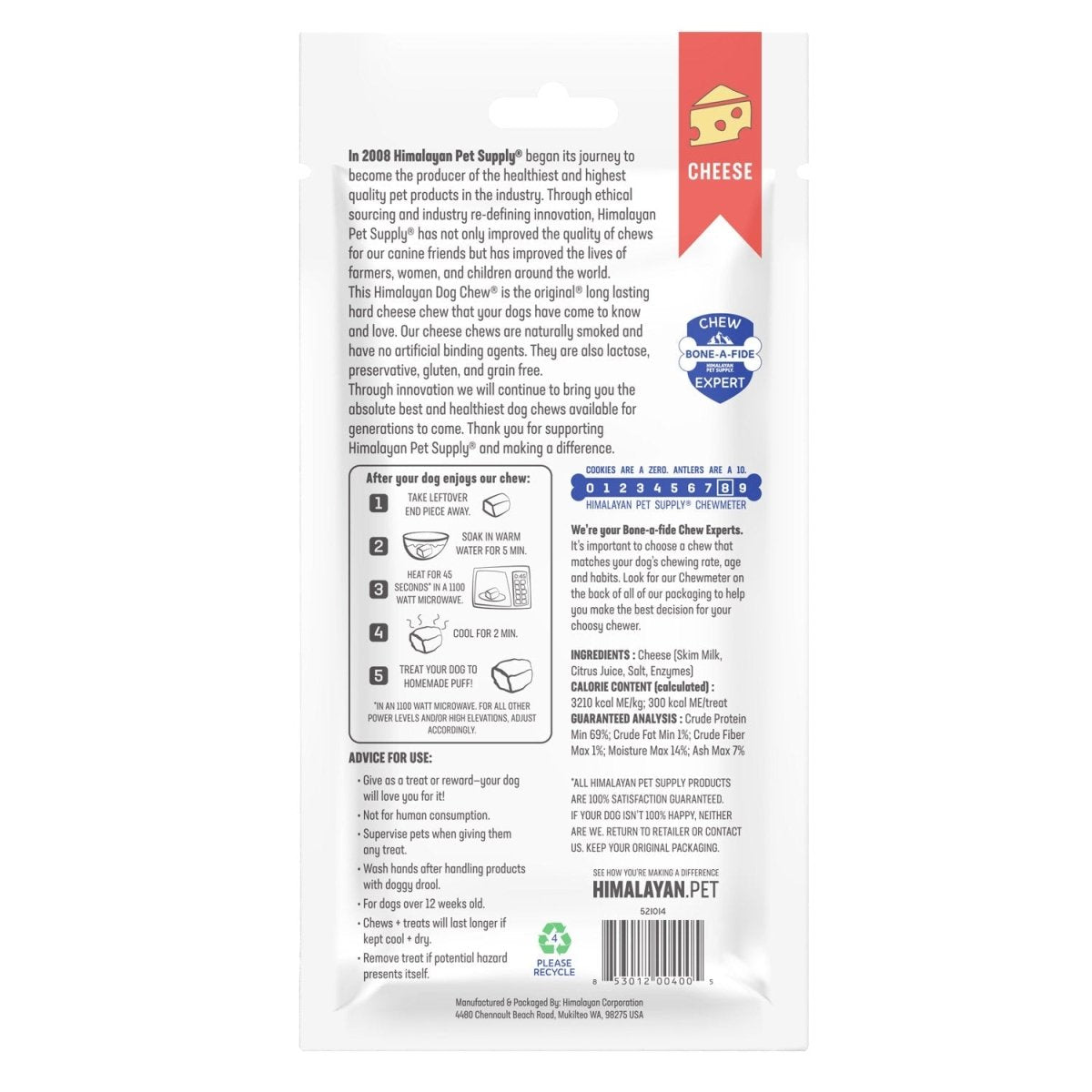 Himalayan Dog Chew Cheese – Large - Shopivet.com
