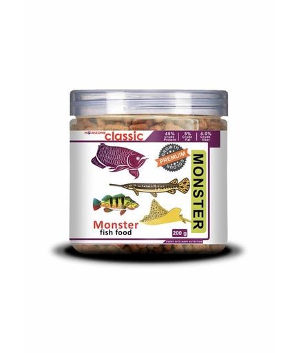 Horizone Classic Monster Fish Food[Weight - 200g] - Shopivet.com