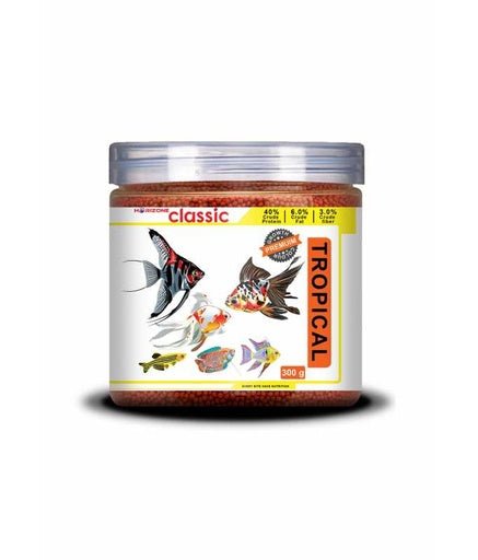 Horizone Classic Tropical Fish Food[Weight - 300g] - Shopivet.com