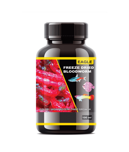 Horizone Eagle Freeze Dried Blood Worms - 100 ml - Shopivet.com
