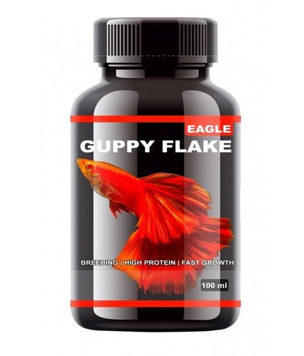 Horizone Eagle Guppy Flakes - 100ml - Shopivet.com