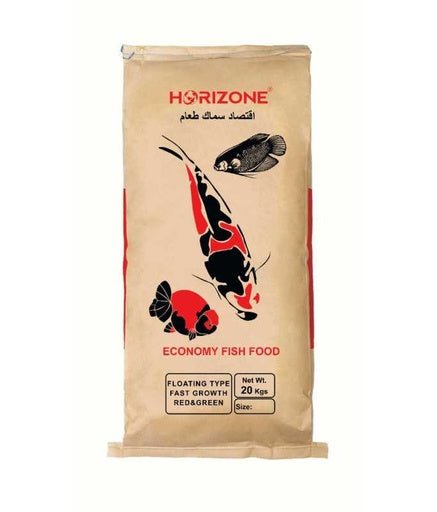 Horizone Economic Fish Food 20kg - 1mm[Weight - 20kg] - Shopivet.com