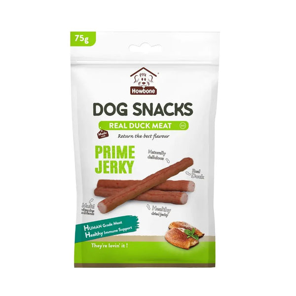 Howbone Dog Snack Prime Jerky Duck Stick 75g - Shopivet.com