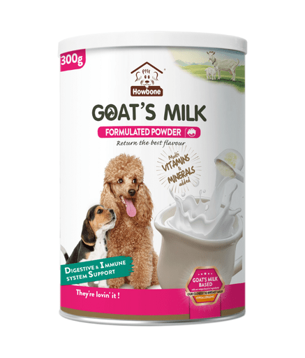 Howbone Goat's Milk - Formulated Powder 300g - Shopivet.com