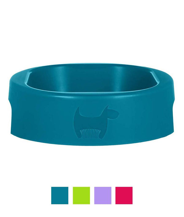 Hownd Hero Dog Bowl - BLUE Small - Shopivet.com