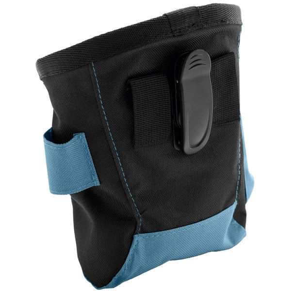 Hunter Bugrino Standard Belt Treat Bag - BLACK/BLUE Large - Shopivet.com