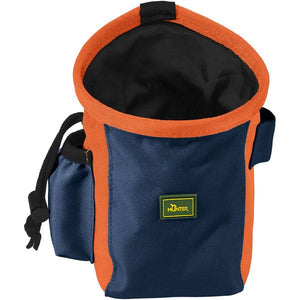 Hunter Bugrino Standard Belt Treat Bag - ORANGE/BLUE Medium - Shopivet.com