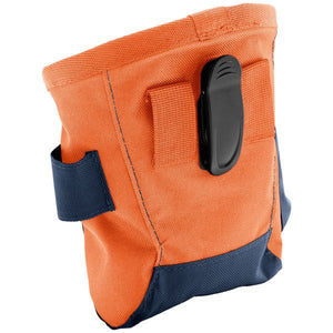 Hunter Bugrino Standard Belt Treat Bag - ORANGE/BLUE Medium - Shopivet.com