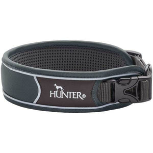 Hunter Divo Dog Collar - Grey Medium - Shopivet.com