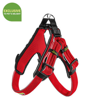 Hunter Manoa Vario Quick Light Dog Harness - Red Medium - Shopivet.com
