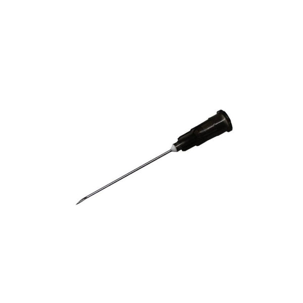 Hypodermic Needle, RW, Long bevel, Luerlock, 23g Black 100's - Shopivet.com