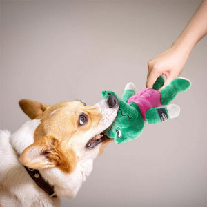 Im Hero Armor Alligator TPR / Plush with Squeaker Dog Toy - Shopivet.com