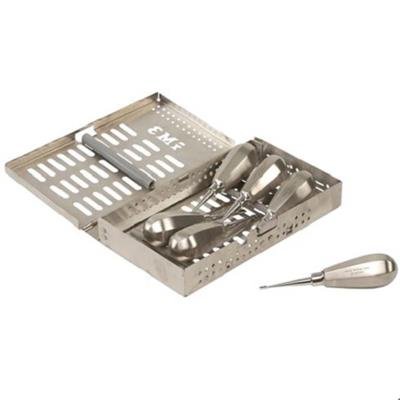 Im3 6Pc Winged Elevator Set 1 - 6mm Stubby Handle In Stainless Steel Case - Shopivet.com