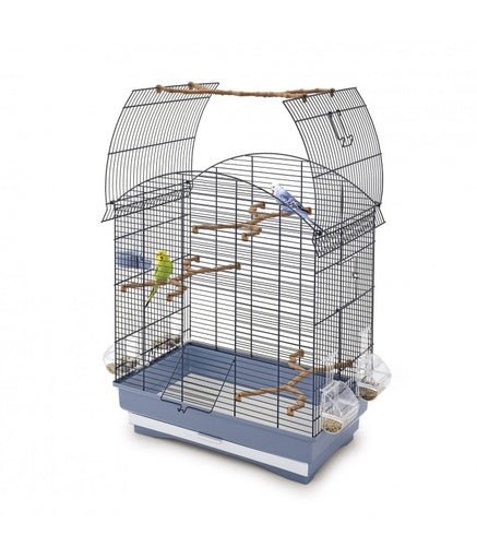 IMAC AGATA - Cage for Canaries, Parakeets and Exotic birds[Dimension - 58x33x62.5cm] - Shopivet.com