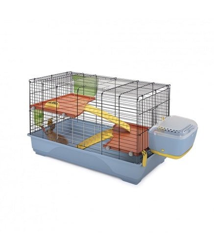 IMAC BENNY 100 Cage For Rabbits, Chinchillas, Guinea Pigs And Ferrets - 100x54.5x66 cm - Shopivet.com