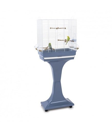IMAC Camilla Cage for Canaries, Parakeets and Exotic birds[Color - White, Dimension - 50 x 30 x 57 - 129cm] - Shopivet.com
