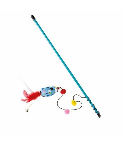 IMAC Cat Toy Cane with Mouse 47cm - Shopivet.com