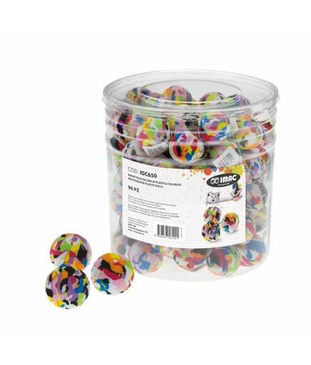 Imac Cat Toy Multicolour EVA Foam Balls, 90pcs - Shopivet.com